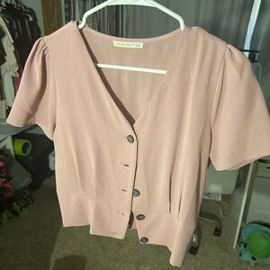 Mauve blouse